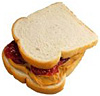 peanut butter and jelly sandwich